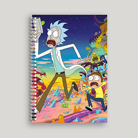 Блокнот А5 "Рік і Морті" / Rick and Morty №2
