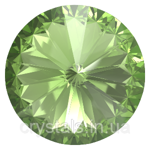 Ріволі Preciosa (Чехія) 14 мм Peridot