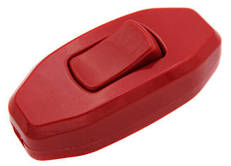 Вимикач на бра DE-PA 6A 250V Червоний