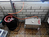 Коптильня з гідрозатворів і термометром, 520х310х280, 2мм, фото 3
