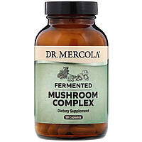 Комплекс ферментированных Грибов, Fermented Mushroom Complex, Dr. Mercola, 90 капсул