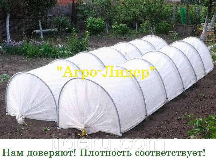 Парник Агролідер 50 щільність 8 метрів