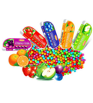 Цукерки драже Strong candy стронг канді 30 шт.