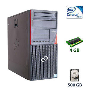 Системний блок Fujitsu Esprimo P720 E85+ Tower / Intel Celeron G1840 (2 (4) ядра по 2.8 GHz) / 4 GB DDR3 / 500, фото 1