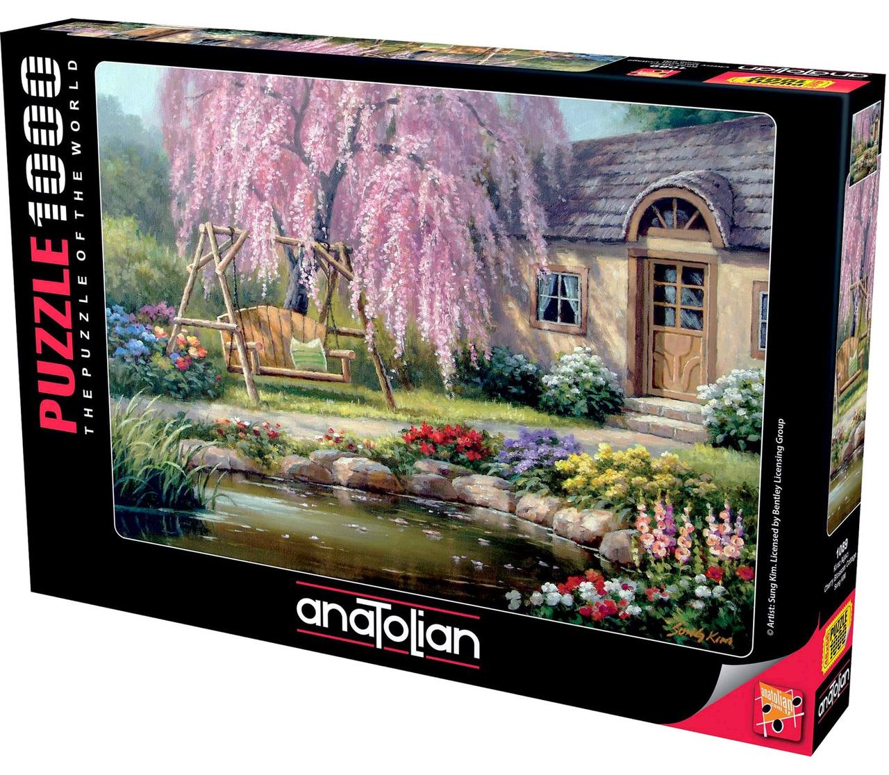 Пазли 1000 елементів Котедж Cherry Blossom 1089 Anatolian