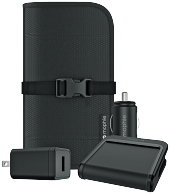 Набір Mophie Wireless charging Travel Kit для бездротової зарядки QI-совметимых пристроїв.