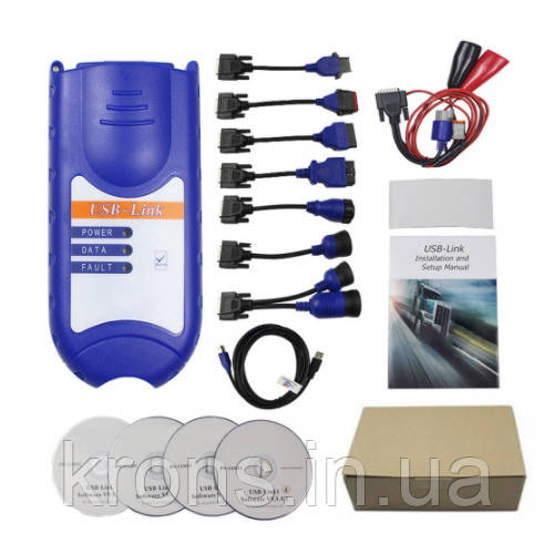 Nexiq 125032 USB Link і Bluetooth сканер діагностики вантажних авто