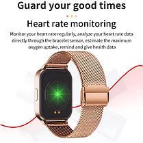 Смартгодинник жіночий Smart Evolution Gold, фото 5