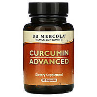 Куркумін, Curcumin Advanced, Dr. Mercola, 30 капсул