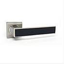 Комплект дверних ручок ТМ Кедр 08.810 Black & White, фото 3