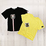 Футболка для хлопчика оверсайз oversize Oversize SmileTime Adventure, чорна, фото 3