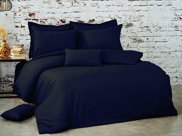 Білизна постільна Євро розміру ADIM "Wide stripe" 210, фото 1
