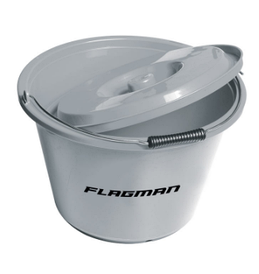 Відро для прикорму з кришкою Flagman 12 л