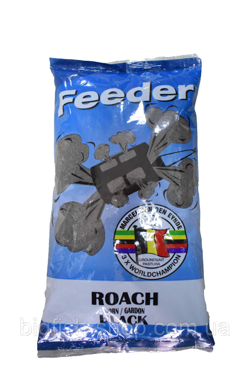 Прикормка рибальська Marcel van den Eynde (VDE) Feeder Roach Black