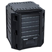 Компостер COMPOGREEN 380 л, чорний