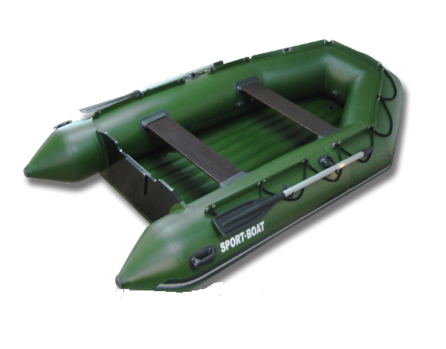 Човен надувний Sport-Boat N 340LD + Насос електричний Турбінка 12V АС 401