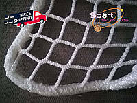 Сітка ЕВРОPREMIUM D 3,5 мм осередок 10 см загороджувальна без вузлова огороджувальна для спортмайданчиків