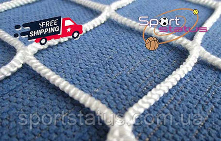 Сітка ЄВРО D 3 мм осередок 10 см загороджувальна без вузлова огороджувальна для спортмайданчиків, фото 1