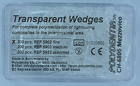 Клини прозорі 5902 (ПОЛІДЕНТІЯ)