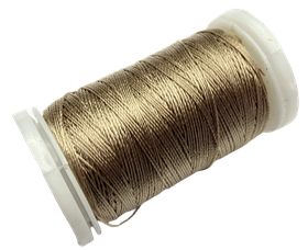 Нитка поліестер для ручного шиття та рукоділля dtex 233/3 колір Бежевий 2429