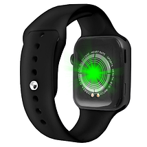 Фітнес браслет трекер Smart watch T500 Plus Розумний спортивний смарт годинник пульсометр з мікрофоном для здоров'я, фото 4