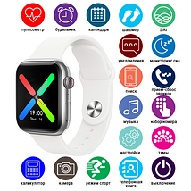 Фітнес браслет трекер Smart watch T500 Plus Розумний спортивний смарт годинник тонометр з мікрофоном для здоров'я, фото 3