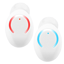 Бездротові вакуумні сенсорні навушники TWS F9 Bluetooth 5.0 гарнітура з мікрофоном для телефону Power bank, фото 3