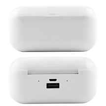 Бездротові вакуумні сенсорні навушники TWS F9 Bluetooth 5.0 гарнітура з мікрофоном для телефону Power bank, фото 5