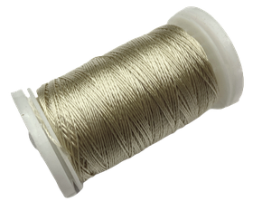 Нитка поліестер для ручного шиття та рукоділля dtex 233/3 колір Молочний 2354