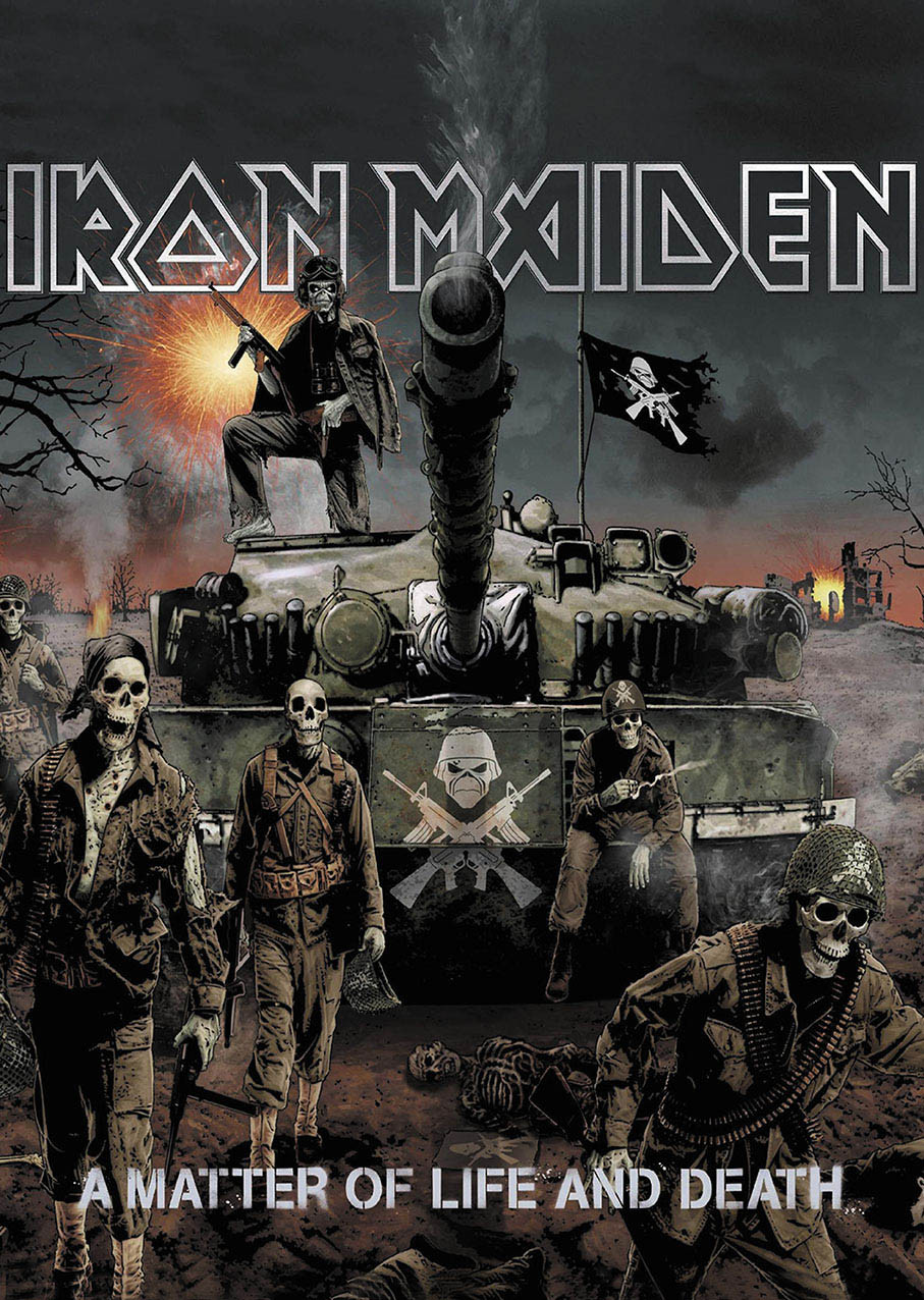 Плакат IRON MAIDEN 9 A Matter of Life and Death