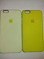 Чохол накладка для смартфона iPhone 6 plus silicone cover жовтий