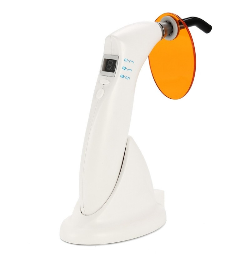 Лампа фотополимерная стоматологическая беспроводная LED Curing Light (1200 - 1500 мВт / см2) - фото 2 - id-p1389659213