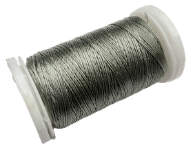 Нитка поліестер для ручного шиття та рукоділля dtex 233/3 колір Сірий 2357