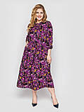 Плаття літнє Ярослава фіолетовий, фото 3