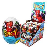 Шоколадное яйцо Человек паук Spider man 25 гр. Aras