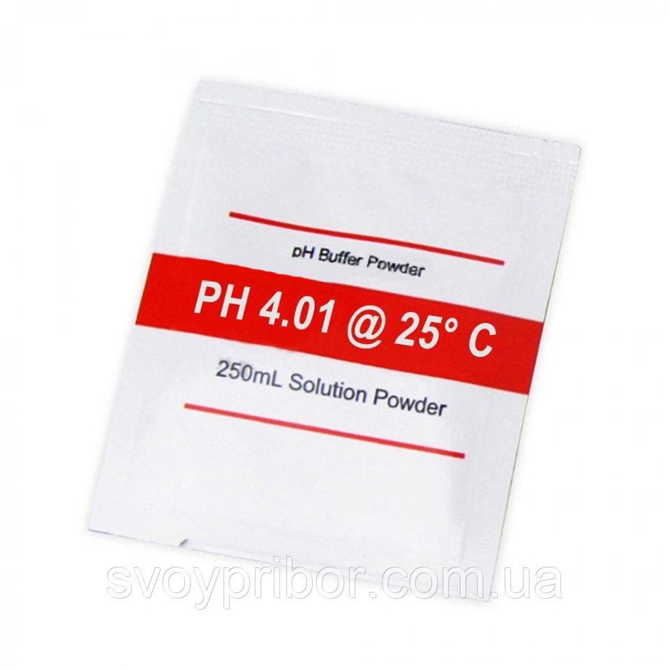 Калібрувальний розчин для ph-метри, pH 4.01 (стандарт-титр) 250 мл, фото 1
