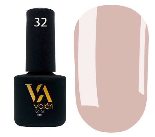 Гель-лак Vaлерi Color 032 бежевий 6 мл