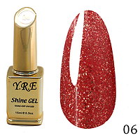 Гель YRE 15мл "Shine Gel" №06