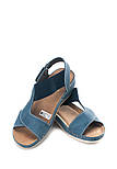 Сандалії жіночі Tellus 25-14DG Джинс, фото 3