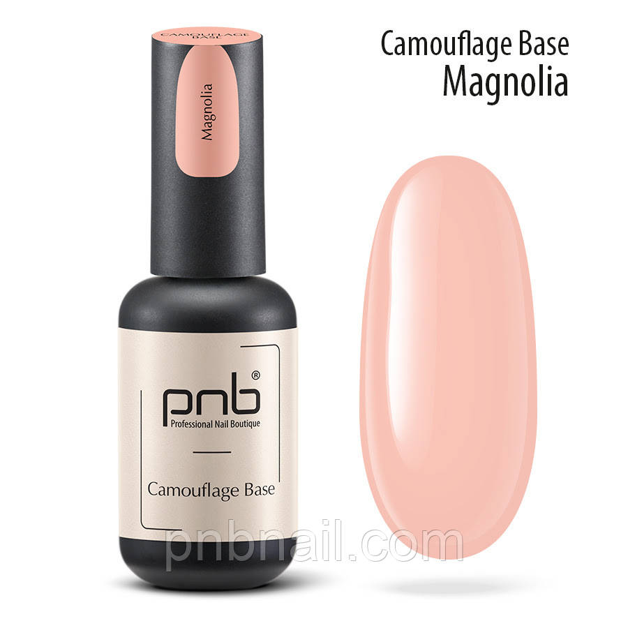 Камуфлювальна база/UV/LED CAMOUFLAGE BASE PNB, Magnolia/8 мл