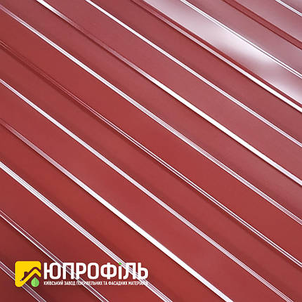 Профнастил для забору стіновий, глянсовий і матовий, фарбований і оцинковка профнастил ПС 8, фото 2