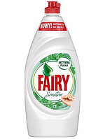 Средство для мытья посуды Fairy sensitive Чайное дерево и мята 1350мл.