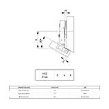 Петля Clip-On -30° з довідником Muller, фото 3