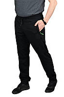 Мужские брюки спортивные New Classic (черный) размеры 48-54 (L - 3XL)