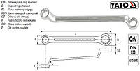 Ключ накидной изогнутый YATO Польша М6х7 мм CrV DIN 838 YT-03950