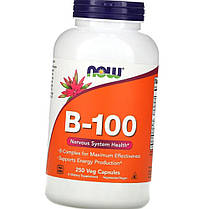 Комплекс вітамінів групи Б-100 Now Foods B-100 250 капс, фото 3