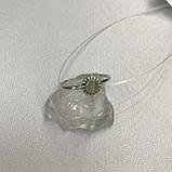 Кольцо опал Эфиопский 18,8 р. кольцо с натуральным опалом в серебре кольцо с камнем опал серебро Индия, фото 2