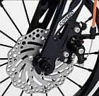 Велосипед 16" Corso MG-16529, магнієва рама, алюмін. профілю. подвійні диски з посиленою спицею, дискові гальма, фото 4