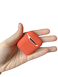 Чохол для навушників AirPods 1/2 (тонкий) світло-кораловий, фото 3
