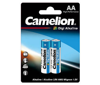 Батарейка Camelion Digi Alkaline АА 1*2шт.